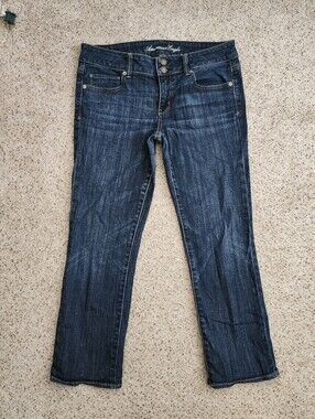 American Eagle Outfitters Dark Indigo Stretch Artist Jeans